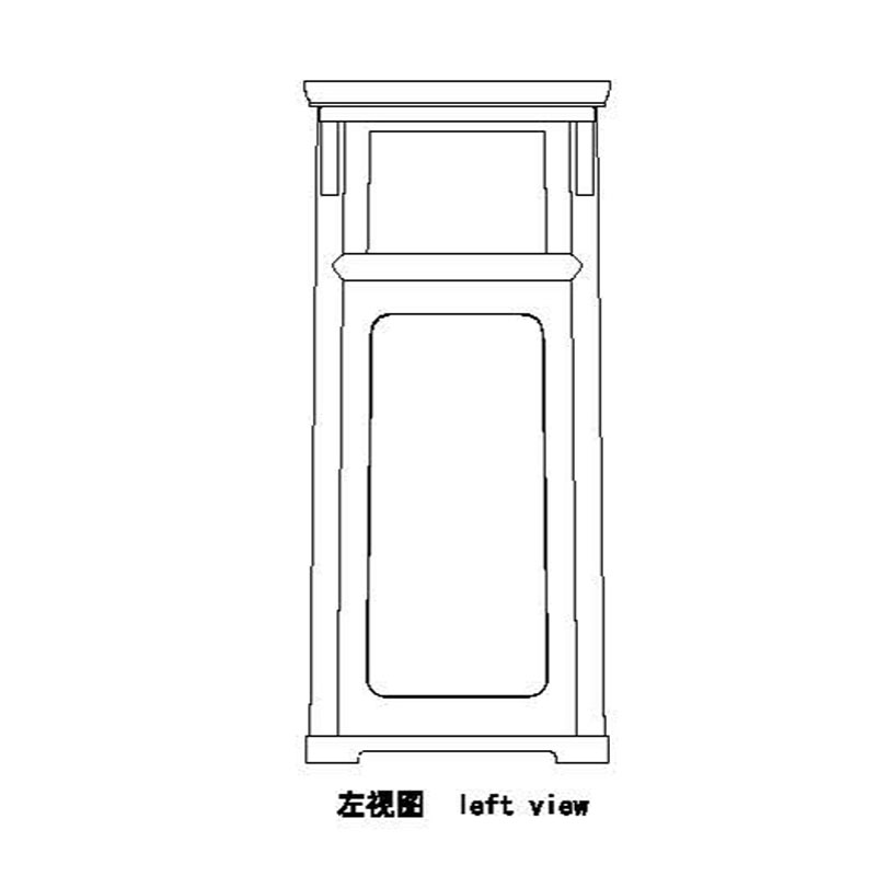 Chinese Rosewood Recessed-Leg Tables With Straight Ends